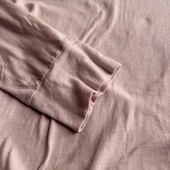 Aerie Soft Pink Long Sleeve Top - Picture 5 of 5